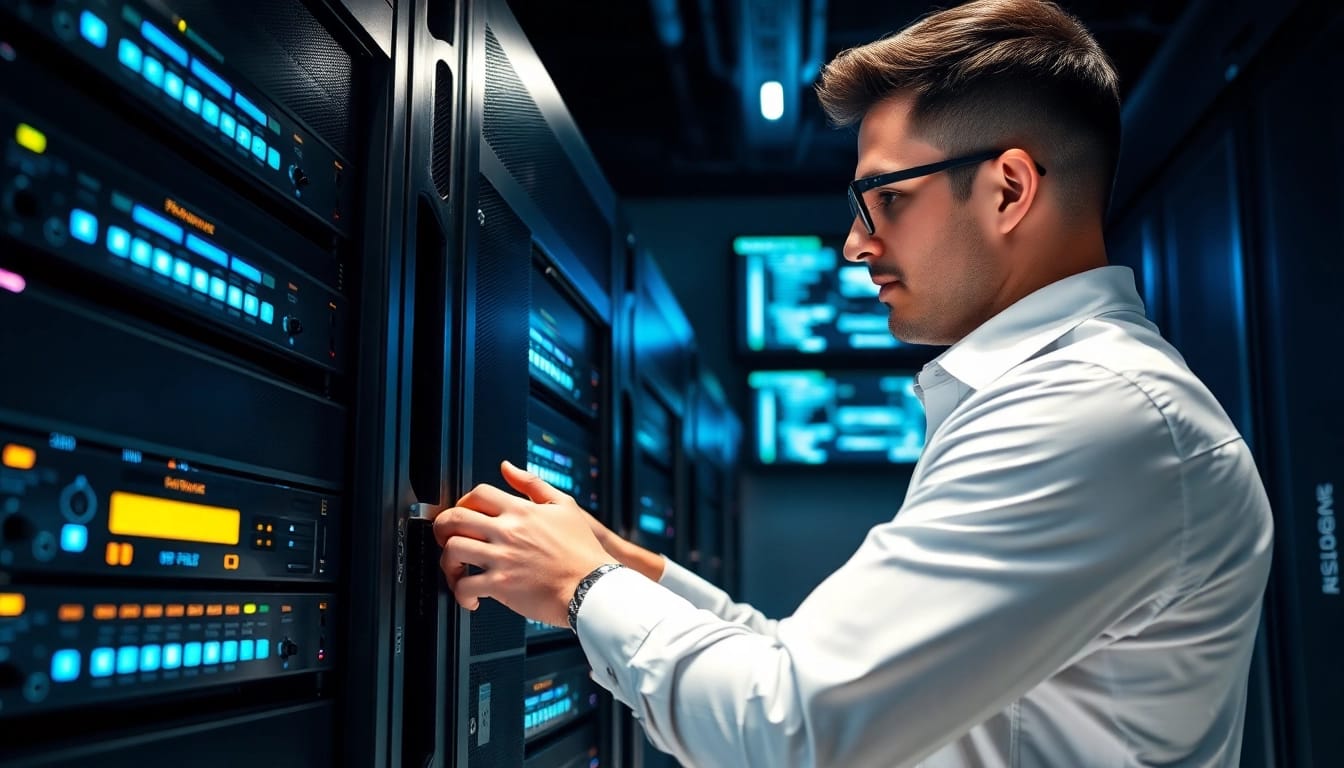Windows Server 2025 Standard Edition kaufen auf einem gut konfigurierten Server im modernen Rechenzentrum.