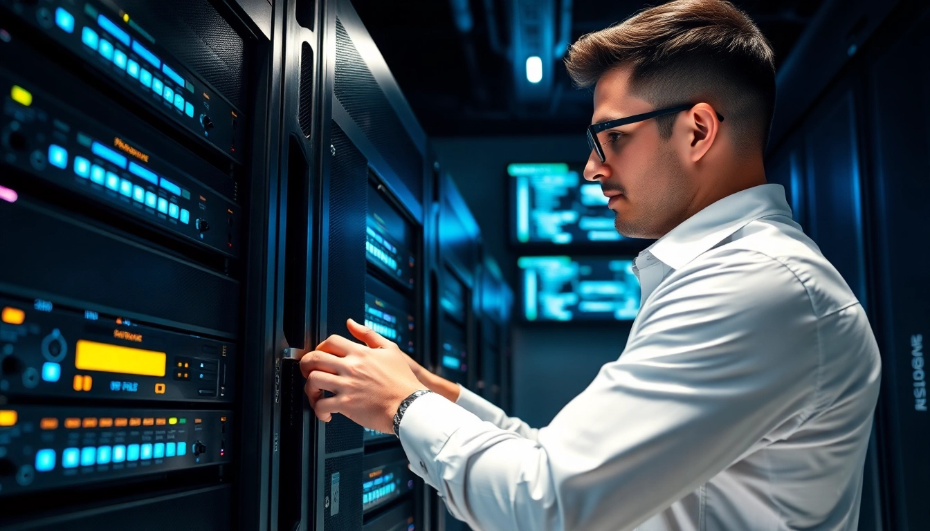 Windows Server 2025 Standard Edition kaufen auf einem gut konfigurierten Server im modernen Rechenzentrum.