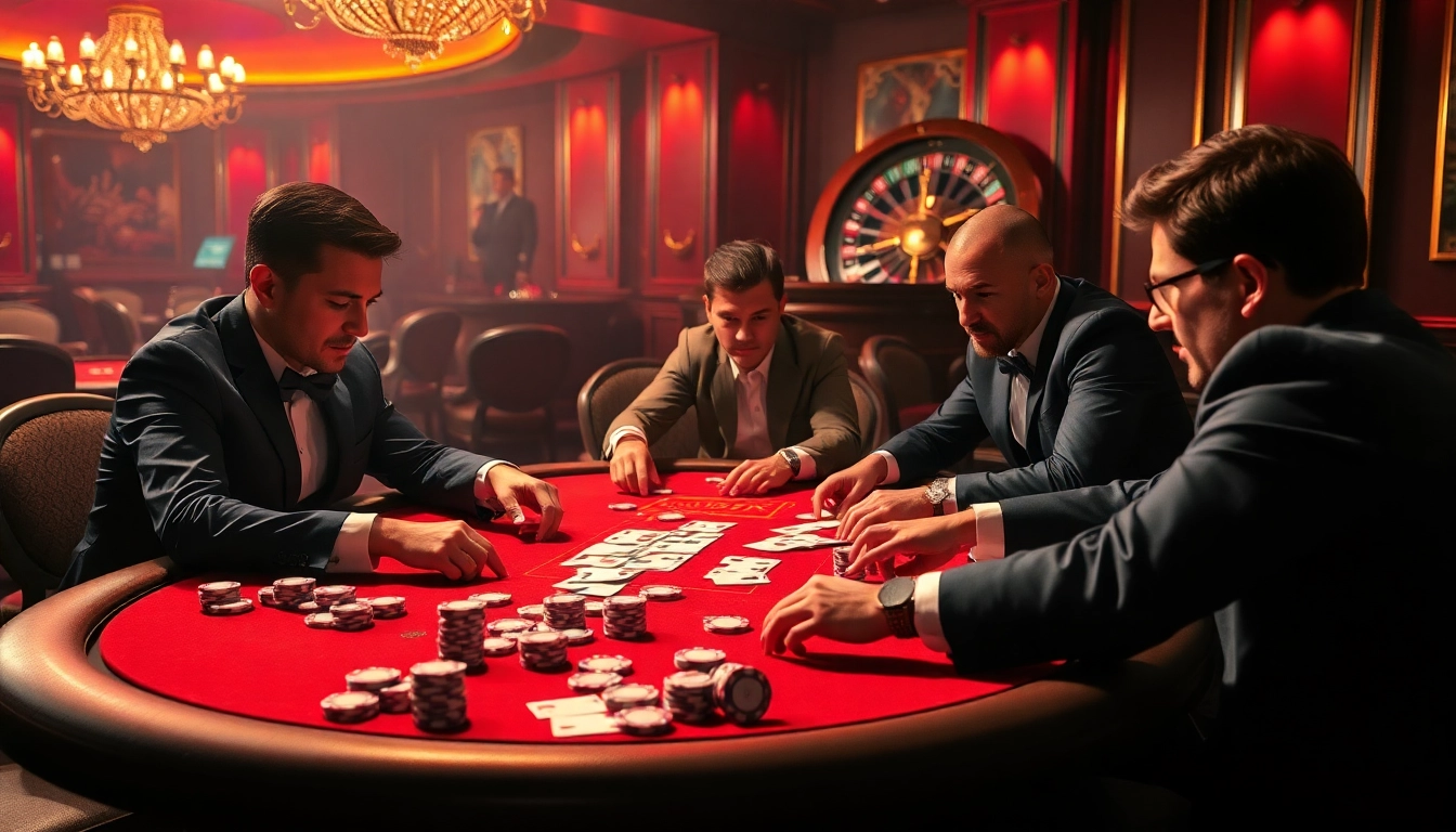 Experience high-stakes poker at VSWIN's premier casino table.