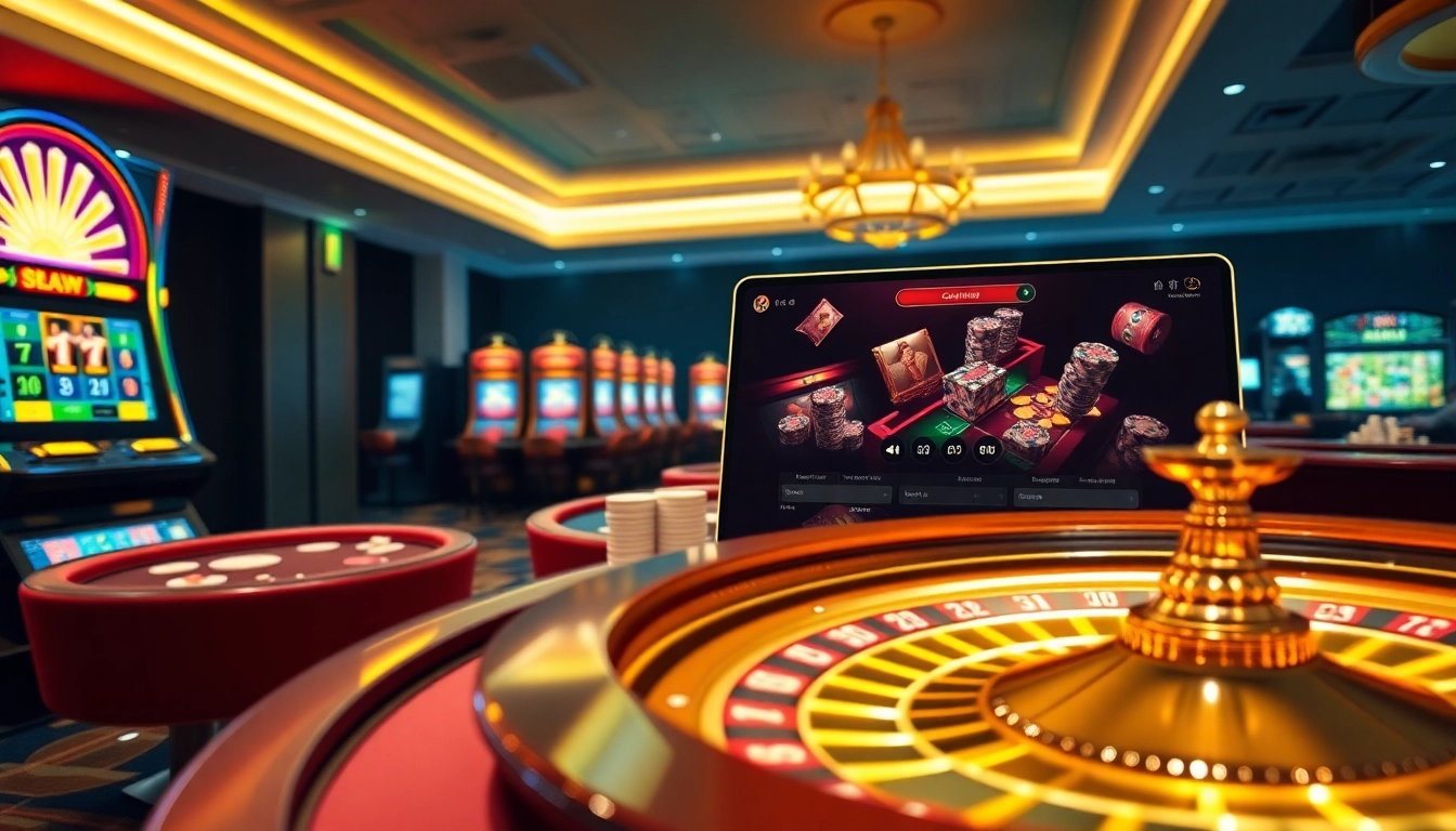 Experience the excitement of the nv casino with vibrant slot machines and elegant poker tables.